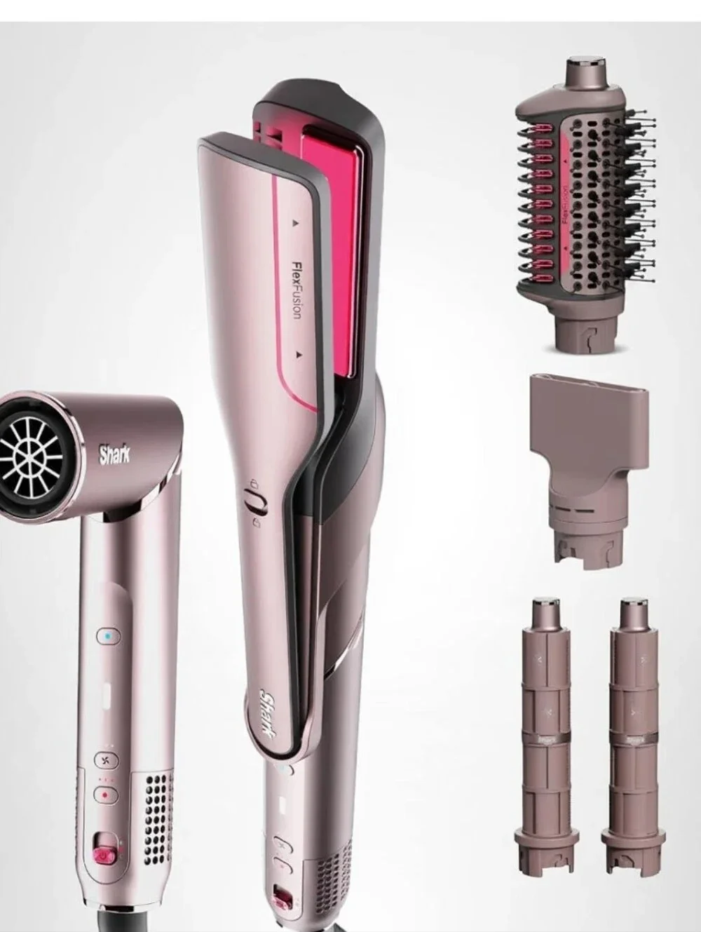 Shark Flex Fusion Air + Ceramic Styling & Drying System For Wet Or Dry Hair